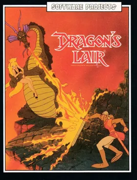 Dragon's Lair (UK) (1985) (Trainer) box cover front